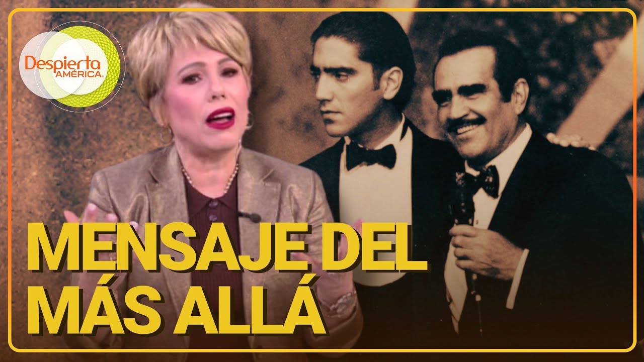 Bis La Medium se comunica con Vicente Fernández y le manda mensaje al 'Potrillo' | Despierta América