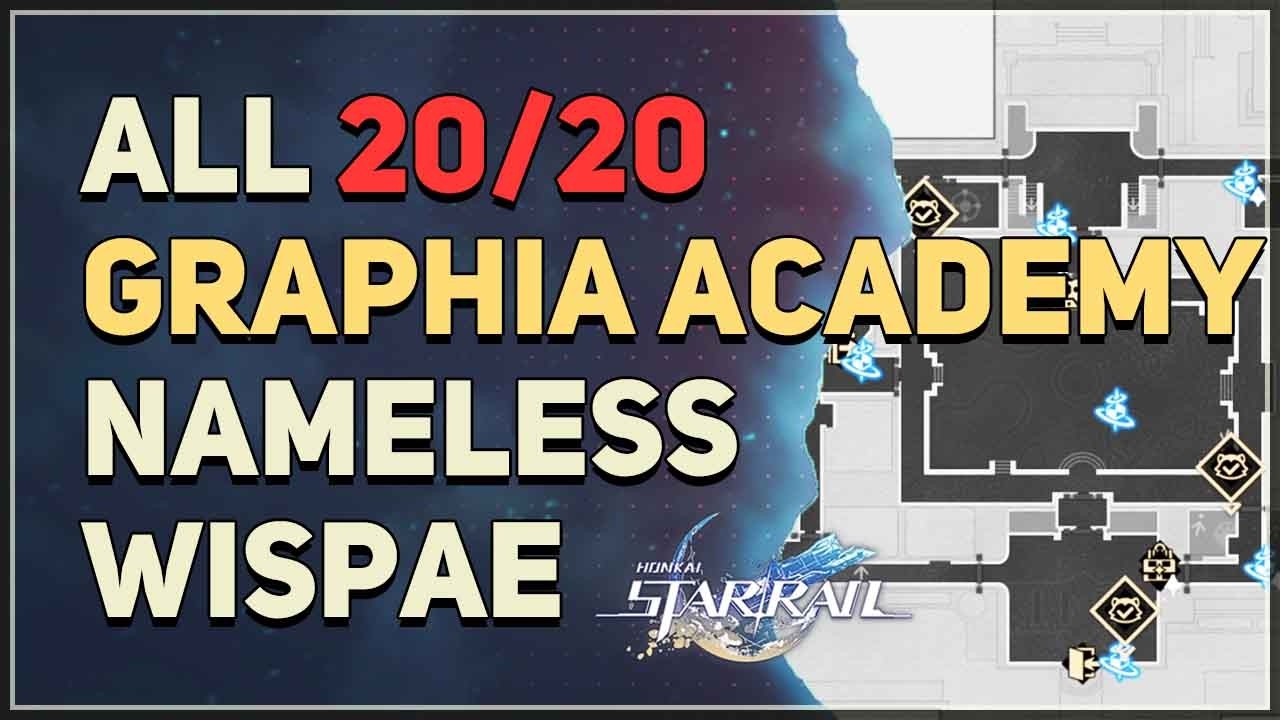 All 20 Graphia Academy Nameless Wispae Locations Honkai Star Rail