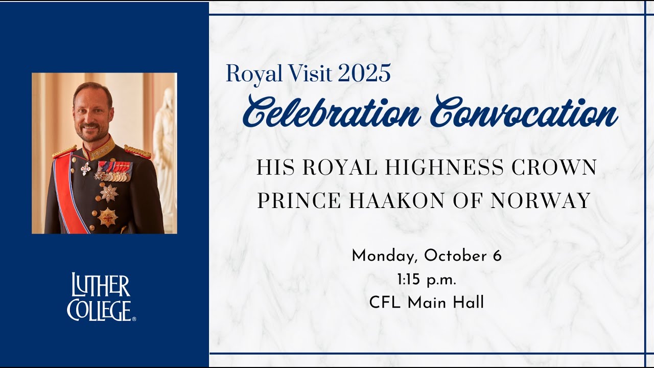 Celebration Convocation - H.R.H. Crown Prince Haakon of Norway