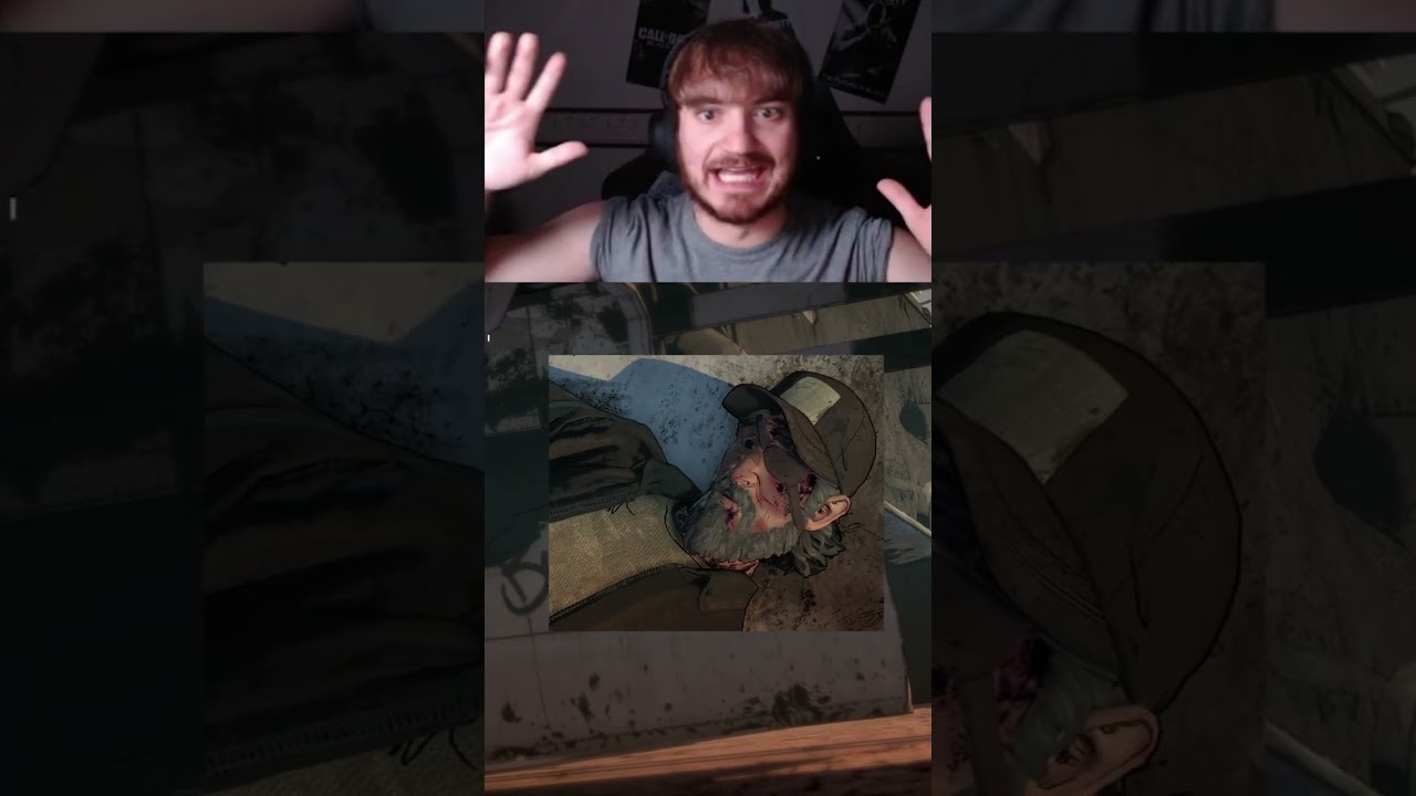 The Most Unfortunate Moment In Telltale's The Walking Dead...😂 #telltalegames #gaming