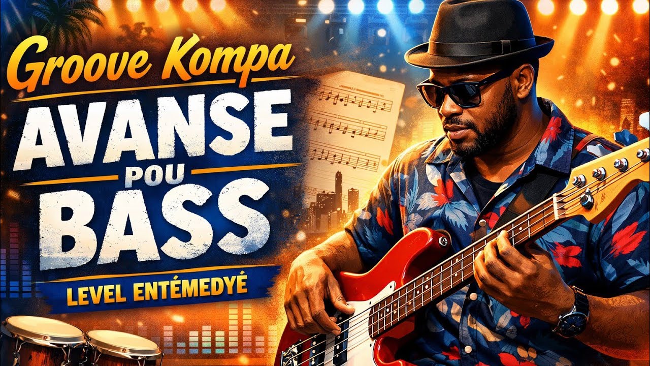 Kompa Groove Pou Bass Entèmedyè | Style Haïtien