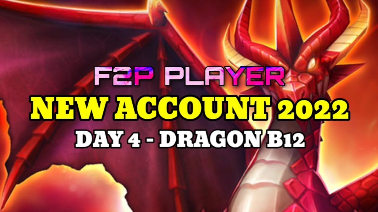 DAY 4 - DRAGON B12 / DB12 | BEGINNER ACCOUNT 2022 SUMMONERS WAR
