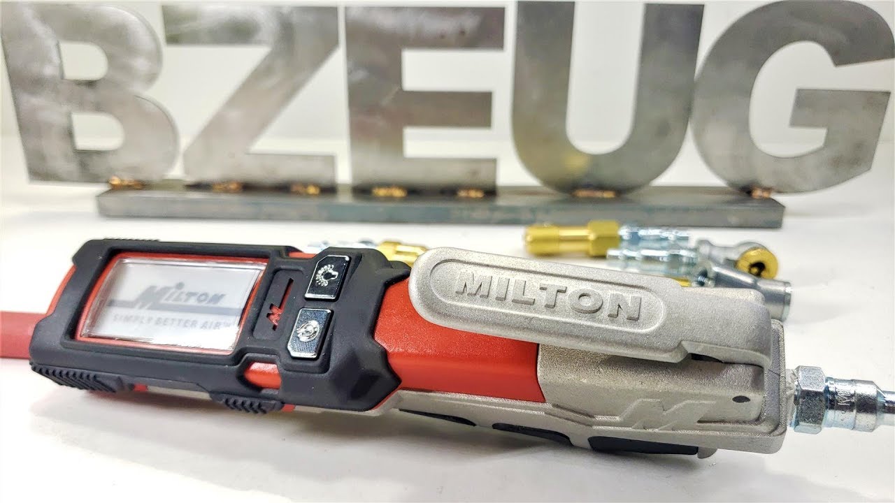 Digital Tire Inflator Gauge S-580e. High Precision from Milton Industries. The best tire inflator.