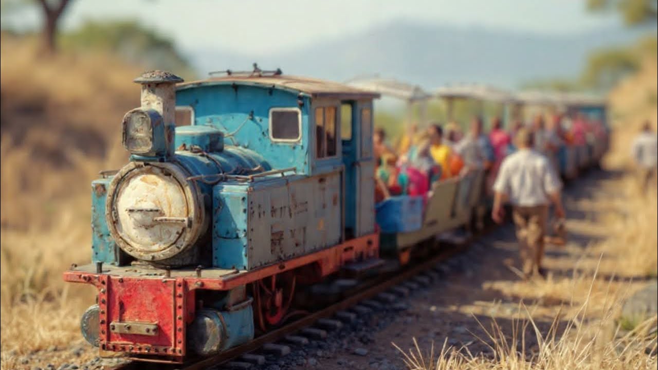 Train from sunny beach to imperial resort #sbt #bulgaria #flowerstreet #sunnybeach #nessebar 