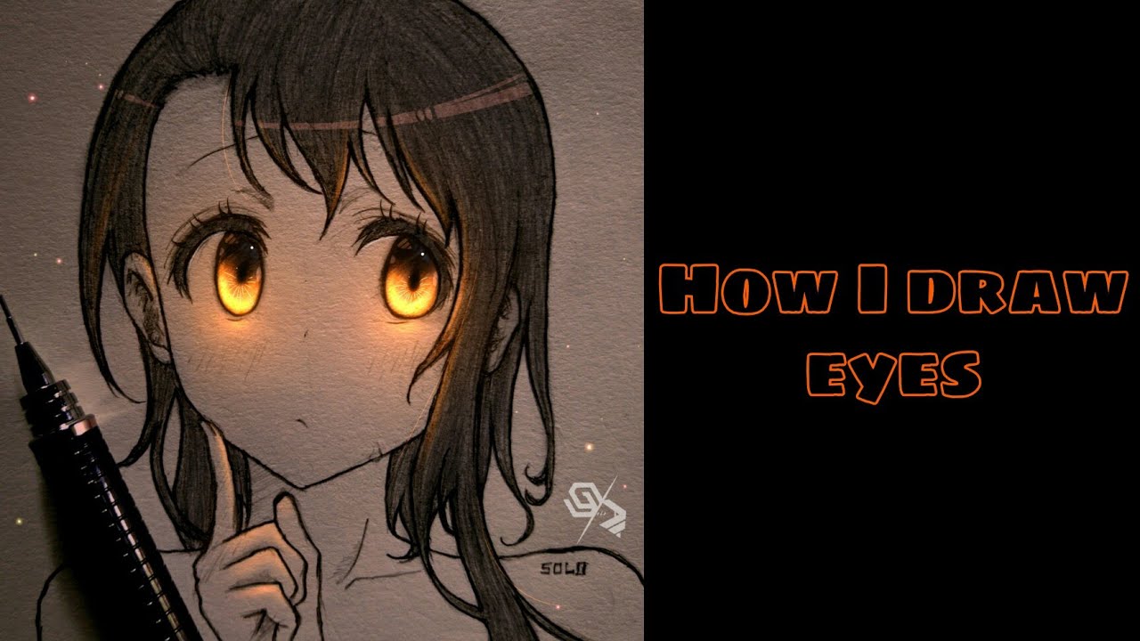 HOW I GLOW ANIME EYES
