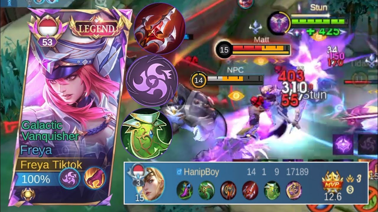 GAMEPLAY HARD GAME FREYA VS YI SUN SHIN HYPER! HYPER FREYA DI KONTER MINSITTHAR + PHOVEUS EXP!