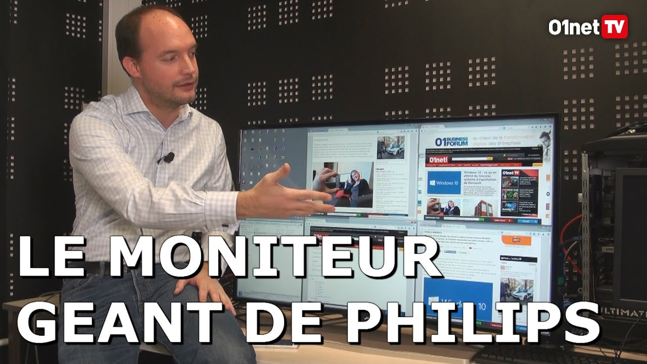 Test du Philips BDM4065UC : le moniteur 4K le plus grand du march&eacute;