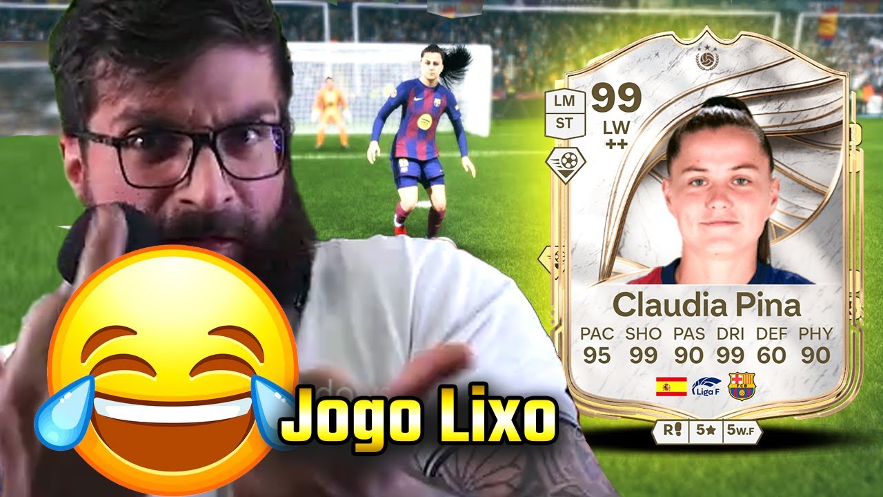 PELEGRINO FULL RAGE || CLAUDIA PINA TA DEIXANDO TODO MUNDO LOUCO no EA FC 26!!