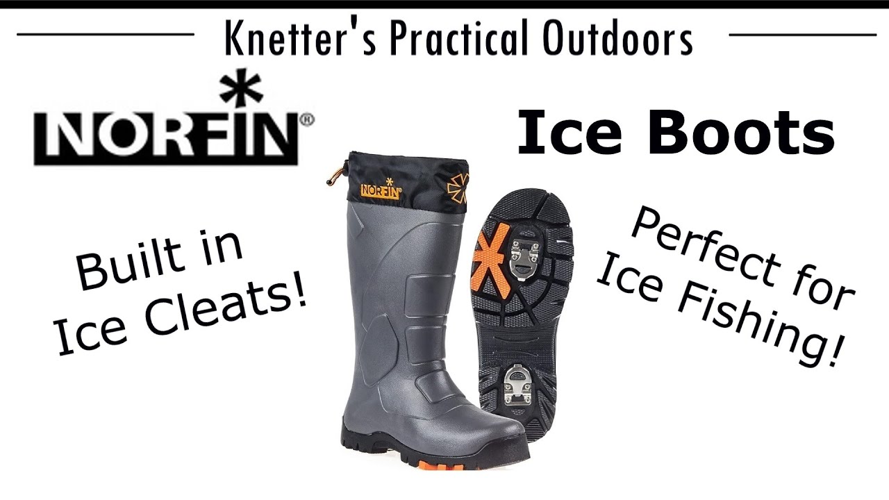 NORFIN ICE BOOTS - BUILT IN ICE CLEATS!