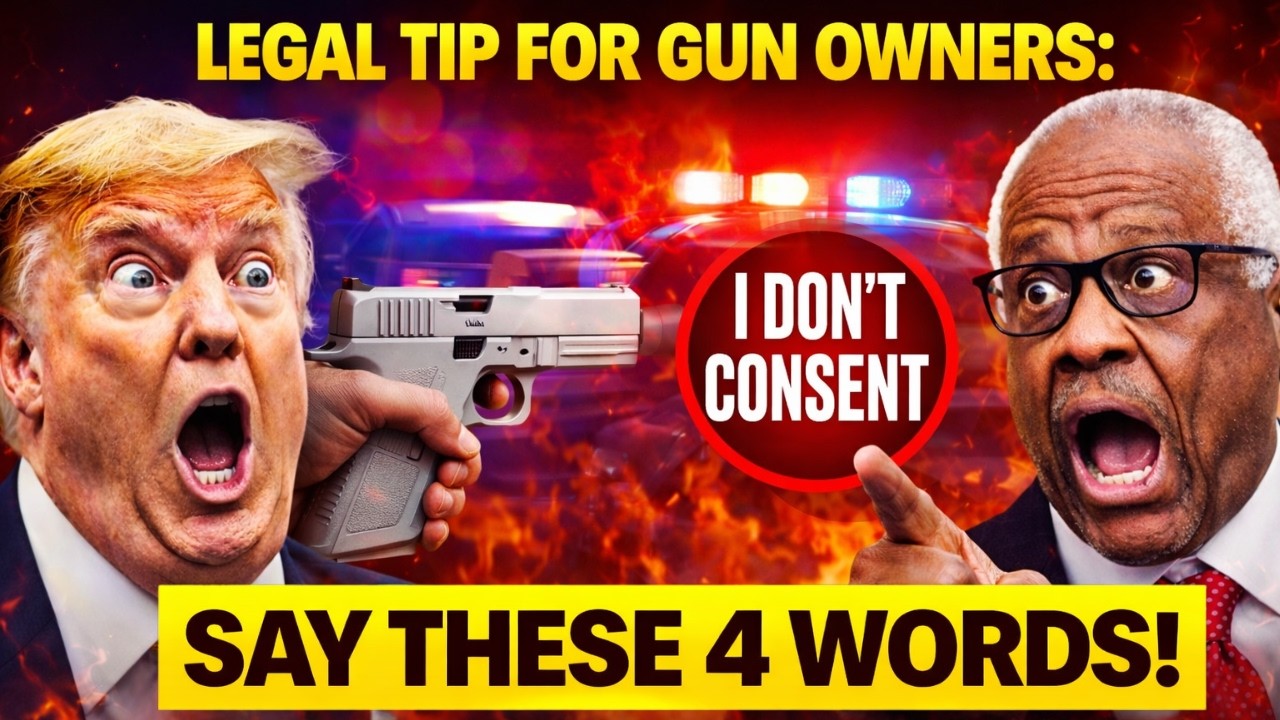 Legal Tip for Gun Owners: These 4 Words Protect Your Rights When Police Ask About Your Gun