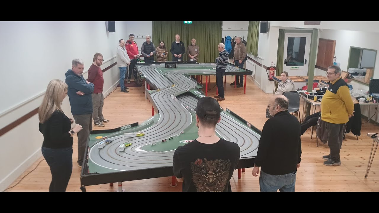 East Devon Slot Racing Club   Party and Caravan Racing 9th January 2026