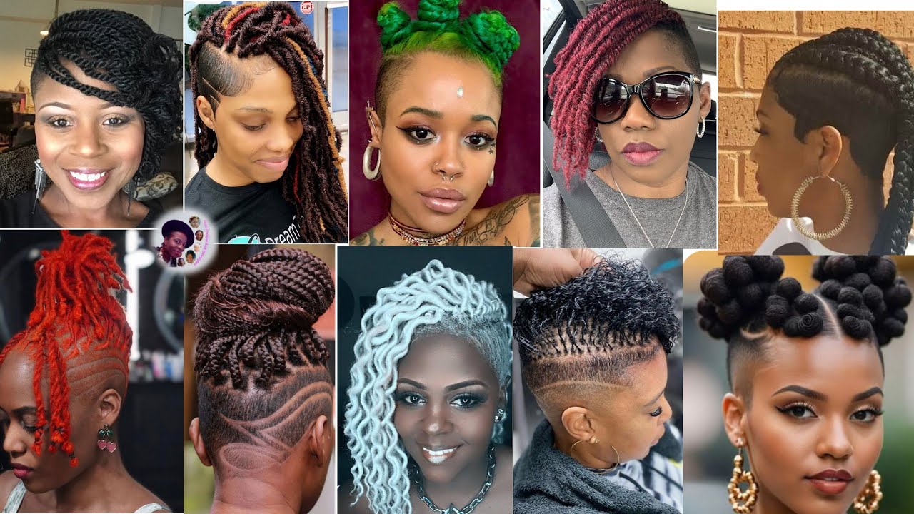 140+ DOPE! SIDE-SHAVED UNDERCUT BRAIDS HAIRSTYLES FOR BLACK WOMEN 2025👉Twist,Locs,Box,Mini,Curly etc