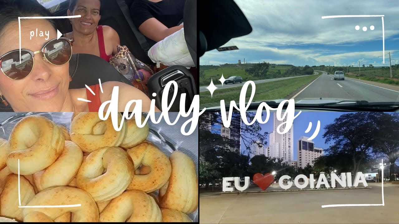 Fui visitar minha irmã em Goiânia| biscoito de queijo e muito mais!👏🏻❤️