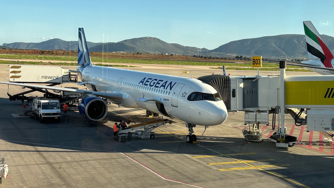 TRIPREPORT | Aegean Airlines A3622: Athens to Brussels | Airbus A321neo | SX-NAE