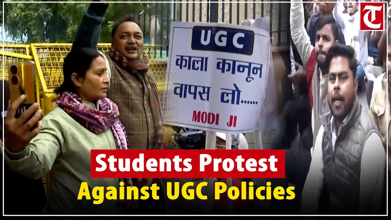 UGC Policies Protest: Students from Delhi to Lucknow Take to Streets, Demand Policy Reversal