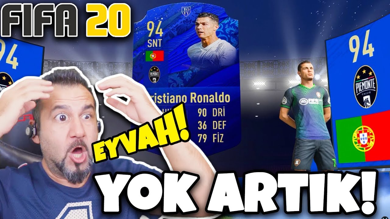 94 TOTY ADAYI C. RONALDO &Ccedil;IKARTTIM AMA &Ouml;YLE BİR HATA YAPTIM Kİ!?! | FIFA 20 PAKET A&Ccedil;ILIMI