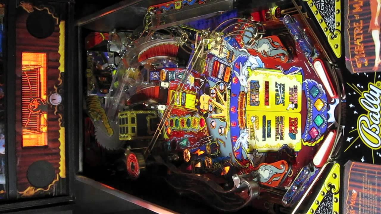 Theatre of Magic Pinball Review - Bally Theater of Magic review