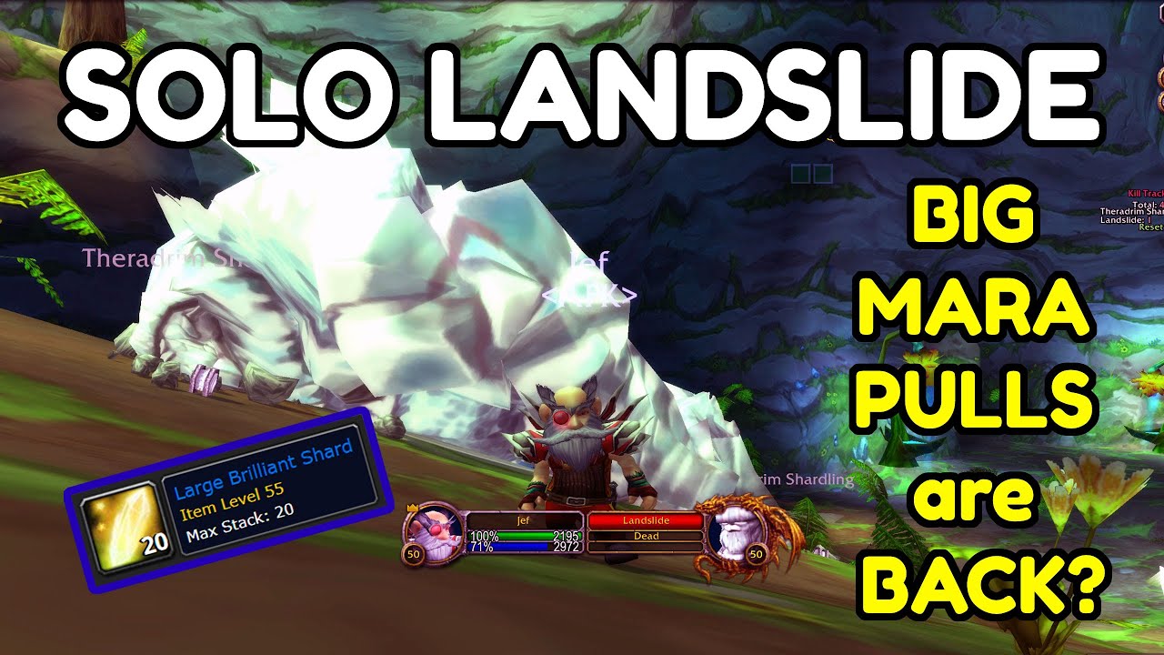 Mage Solo Landslide & Big Mara Pulls WoW SOD