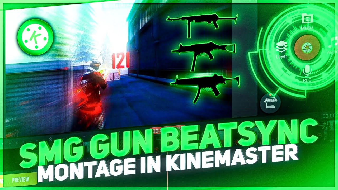 How To Make SMG Gun Beat Sync Montage || Smg Gun Beat Sync Montage Free Fire || Beat Sync Montage 🔥