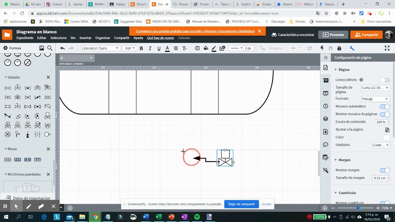 Diagrama P&ID con LucidChart