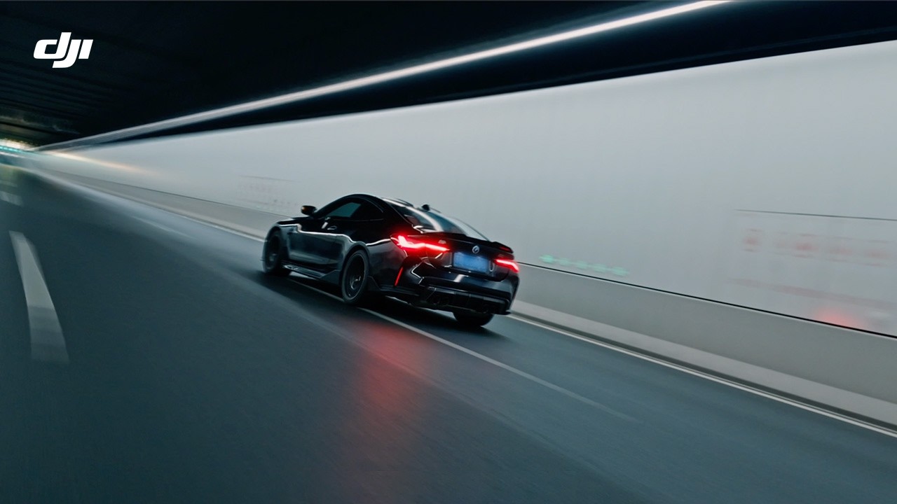 Chasing motion, frame after frame.  🚗｜Osmo Pocket 4P