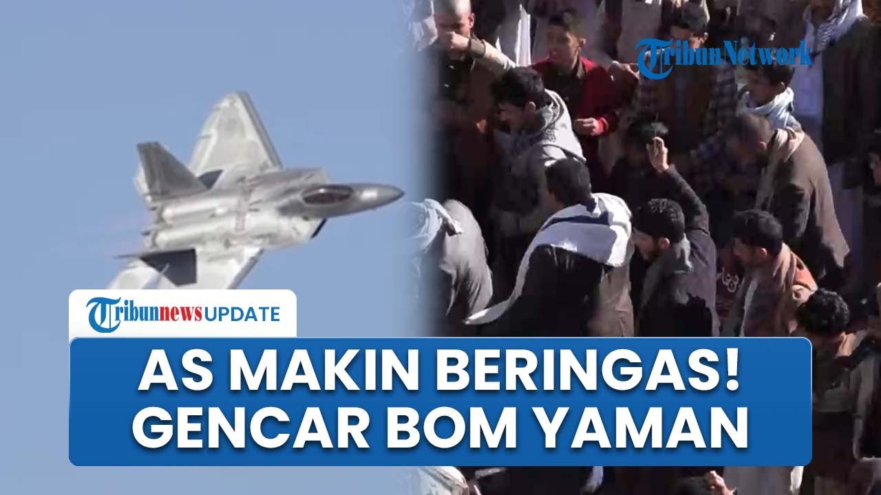 Pesawat Tempur AS Gencar Serang Yaman! Target Kapal Israel Galaxy Leader yang Disita di Sanaa