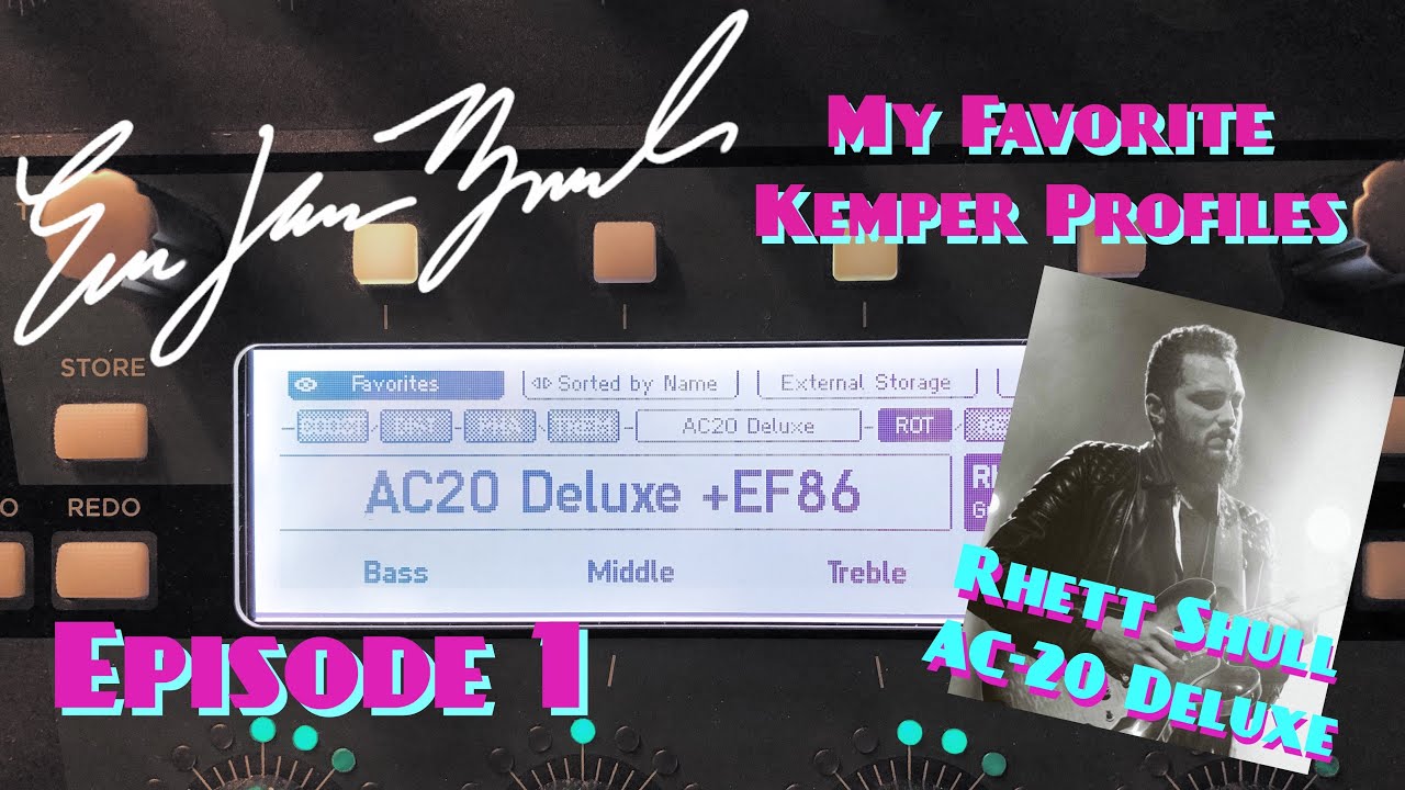 My Favorite Kemper Profiles - Ep. 1  ||  Rhett Shull