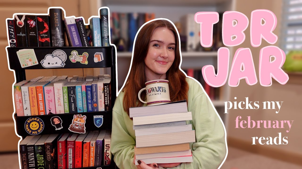 tbr jar picks out my february reads📖💗