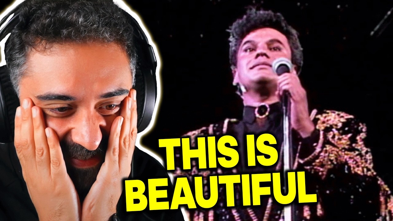 Arab Man Reacts to Juan Gabriel - Inocente Pobre Amigo (En Vivo) | REACTION
