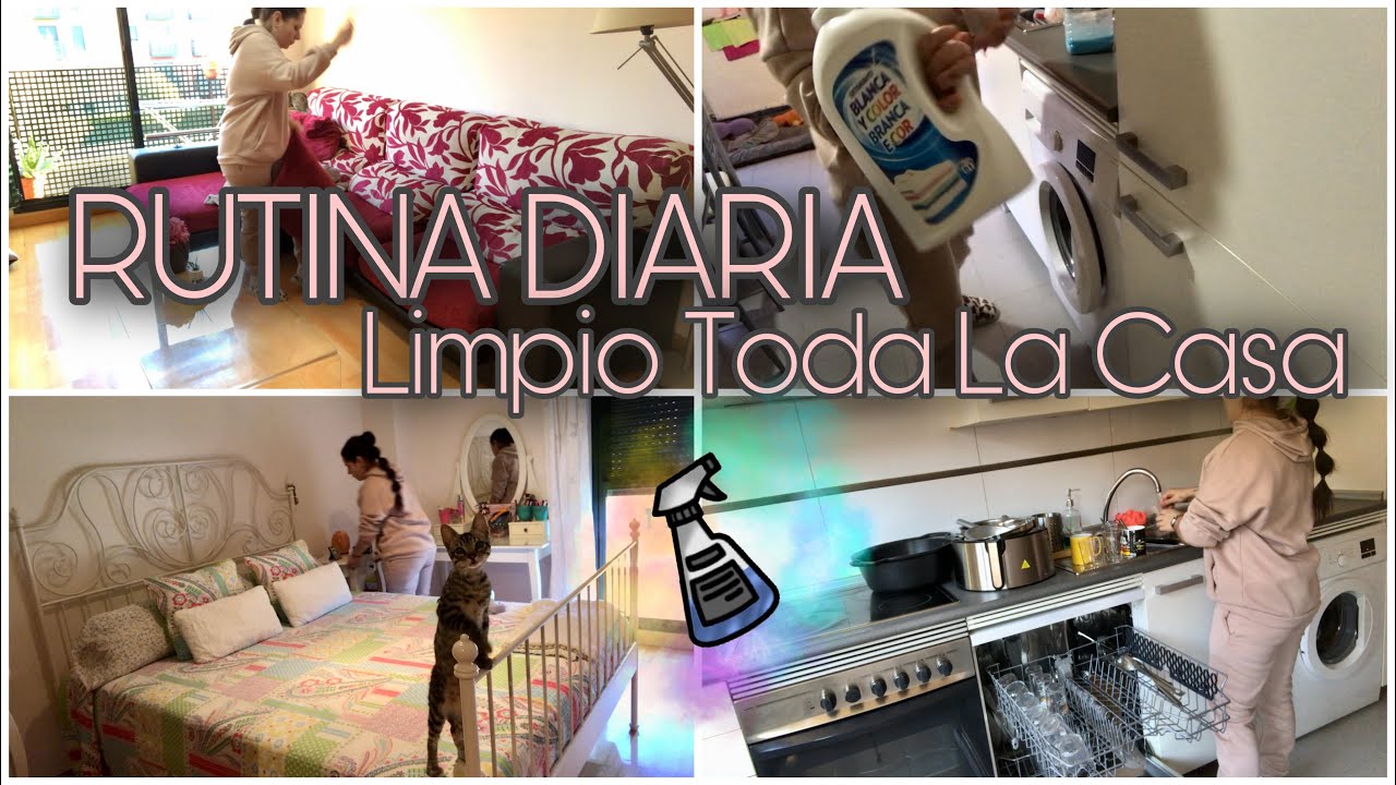 🧽RUTINA DIARIA DE LIMPIEZA🧽 // Limpia Conmigo Toda La Casa