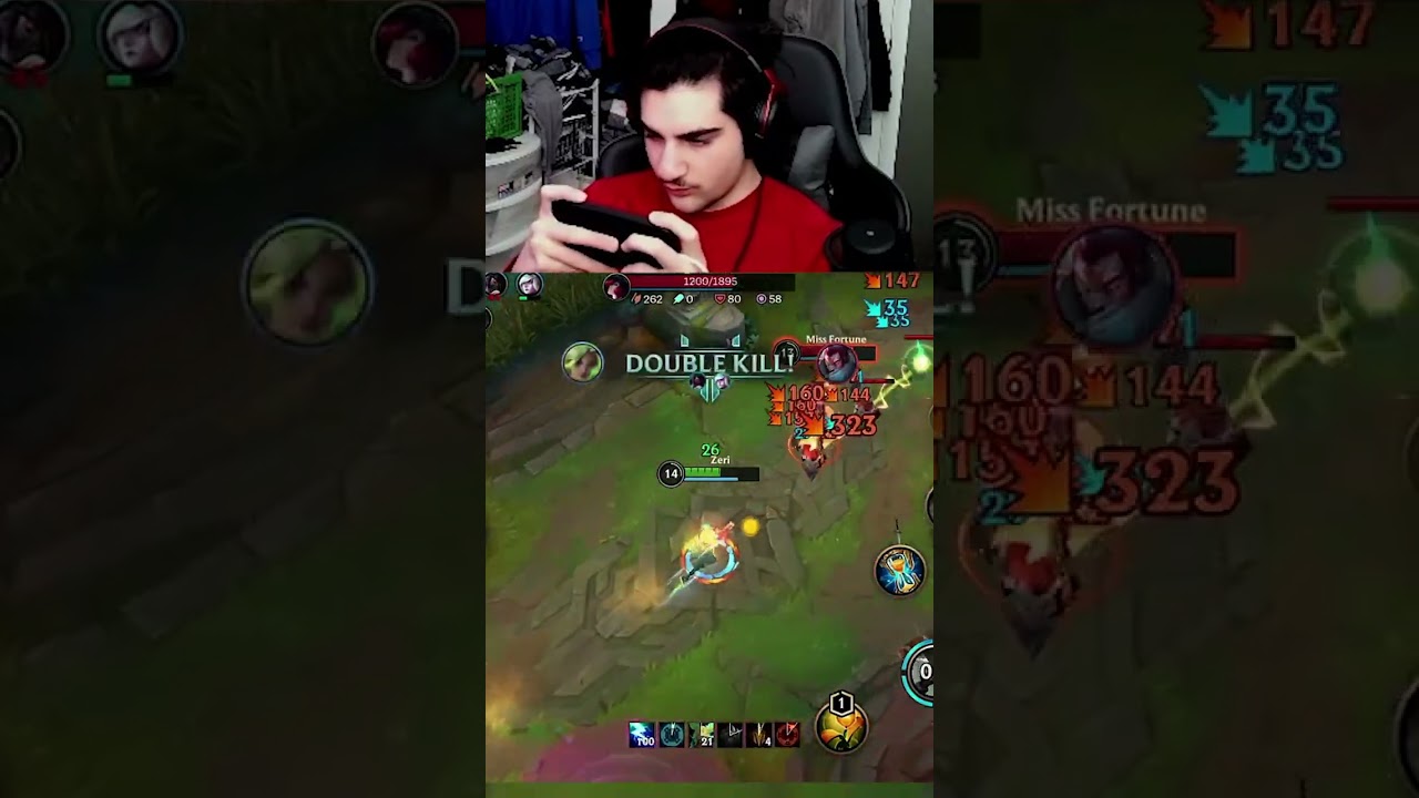 ZERI IS OVERPOWERED IN WILD RIFT #shorts