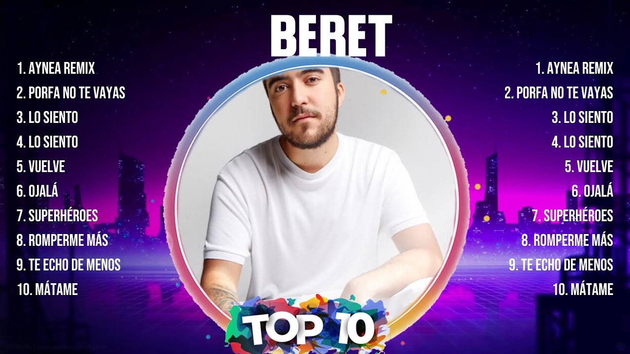 Beret ~ 10 Grandes Exitos, Mejores &Eacute;xitos, Mejores Canciones