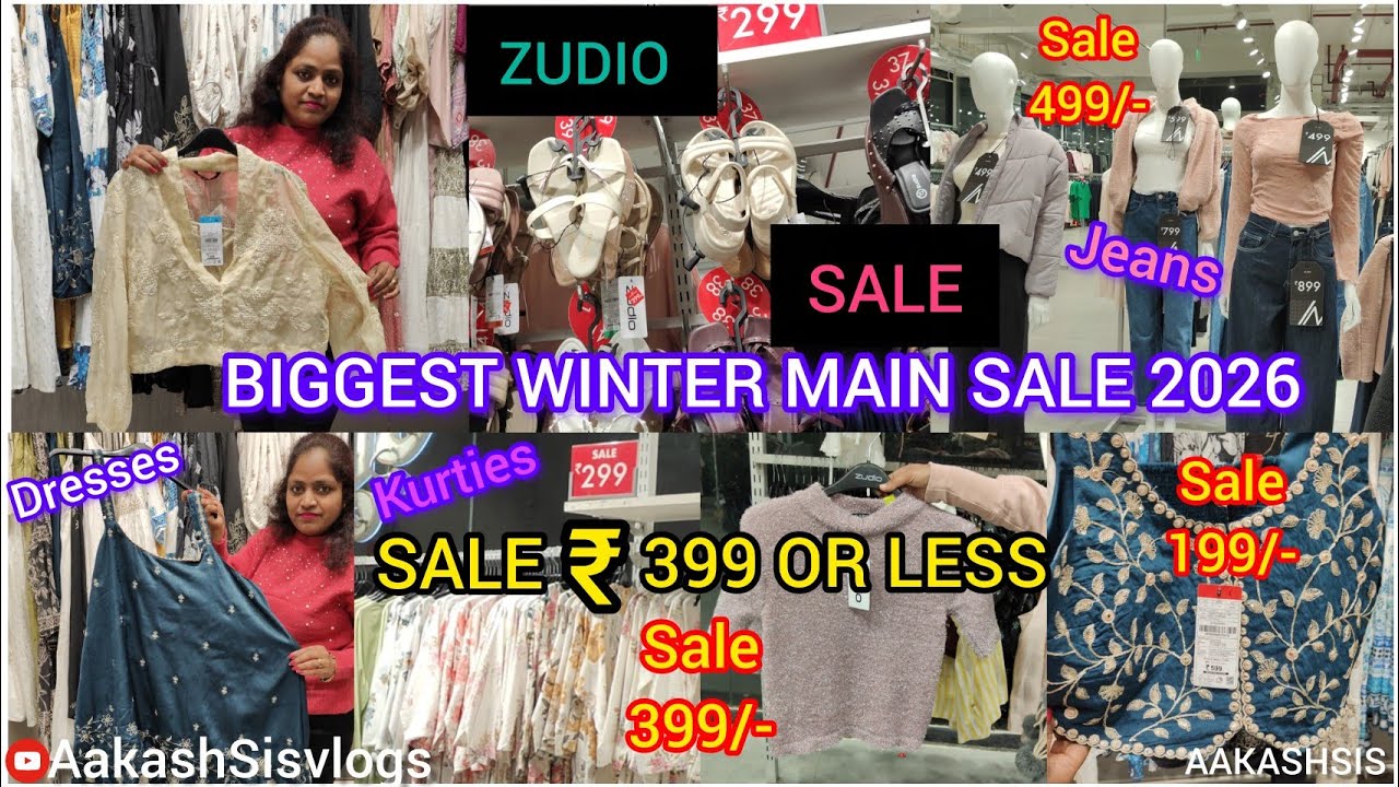 Zudio sale 2026 l zudio sale l zudio sale 2026 January l zudio winter sale 2026 l zudio haul l ZUDIO