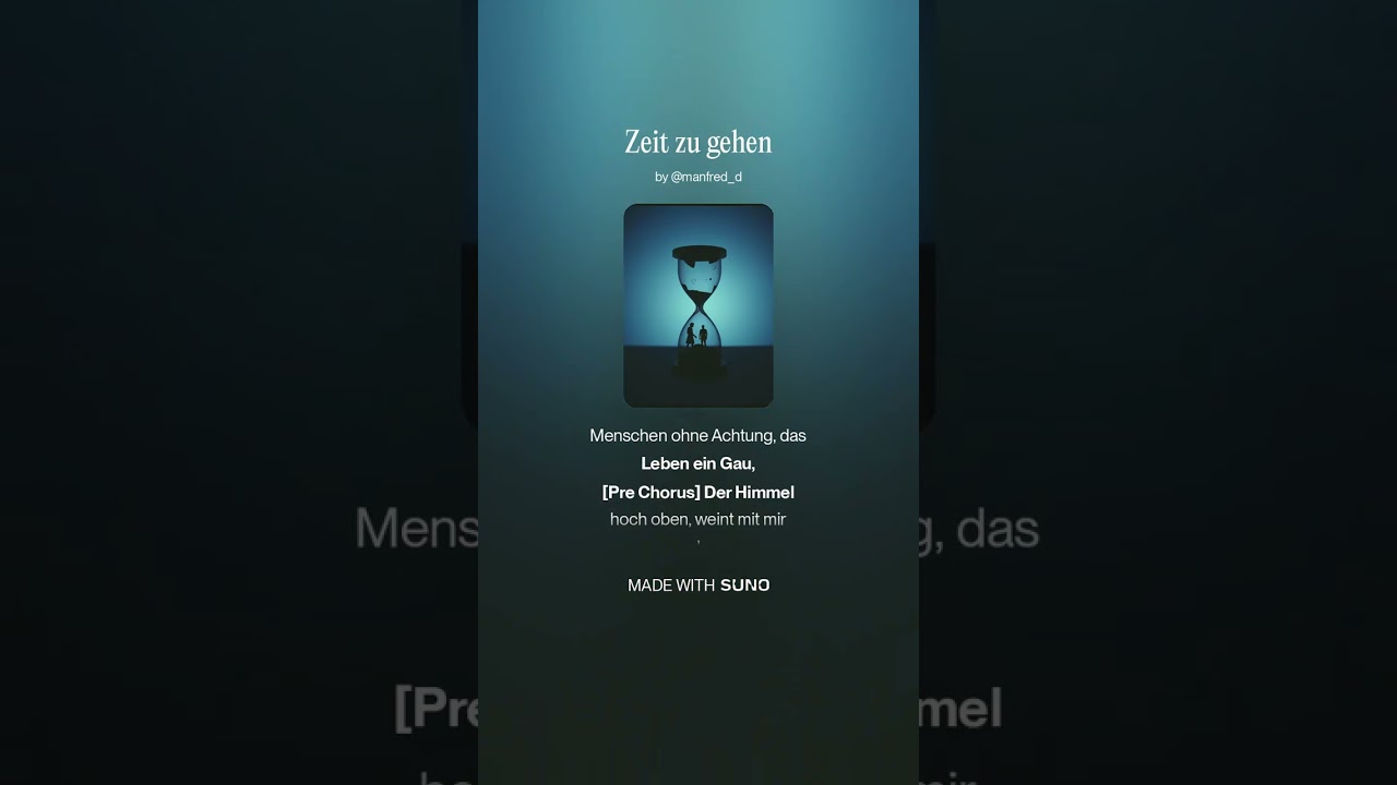 Zeit zu gehen