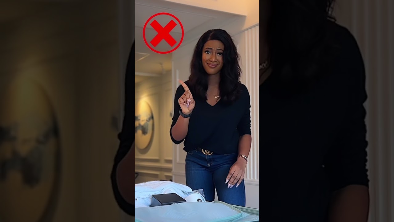 An Elegant Person Never Does This in a Hotel Room - #etiquette #elegance #wse #shorts