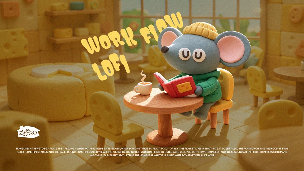 𝑷𝒍𝒂𝒚𝒍𝒊𝒔𝒕 | 낮잠 같은 여유와 산뜻한 오후의 리듬, 햇살 가득한 작업실 ☀️🎧 | DAYTIME LOFI · JAZZ · CHILL | 매장음악 · 카페 · 오후 · 노동요