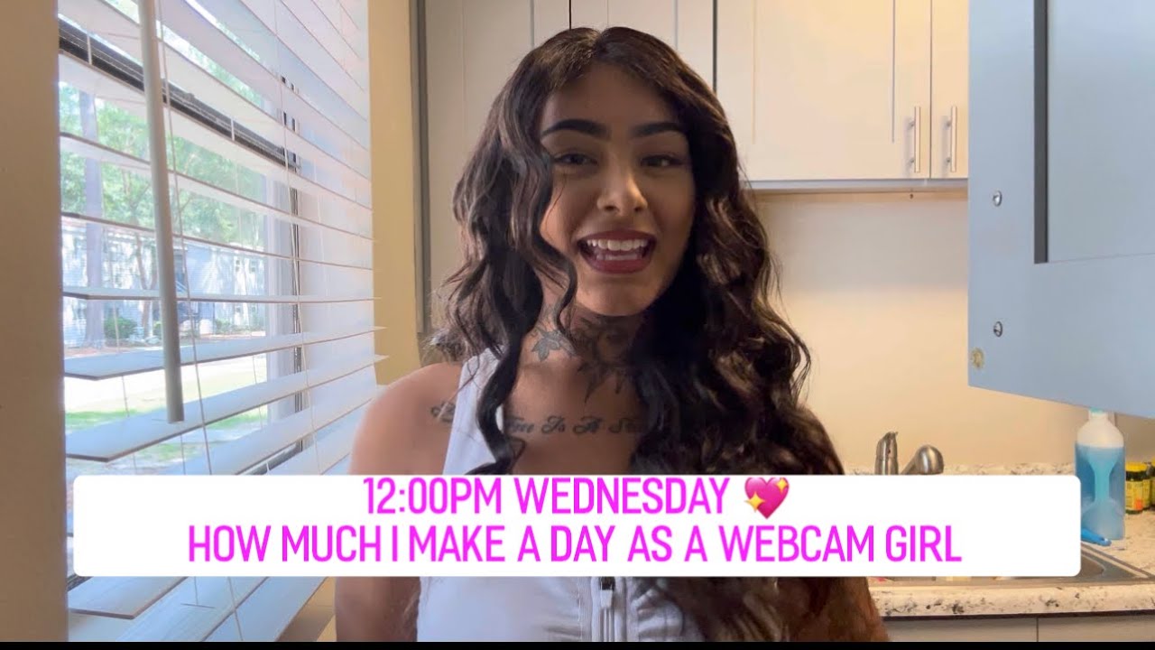 How much I make a day as a webcam model vlog number 2! #webcammodel #camgirl