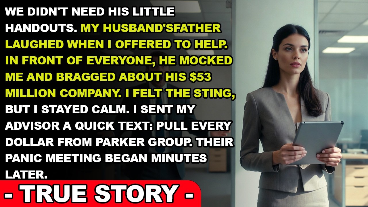 He Mocked My Help—My Next Move Ended His $53M Legacy