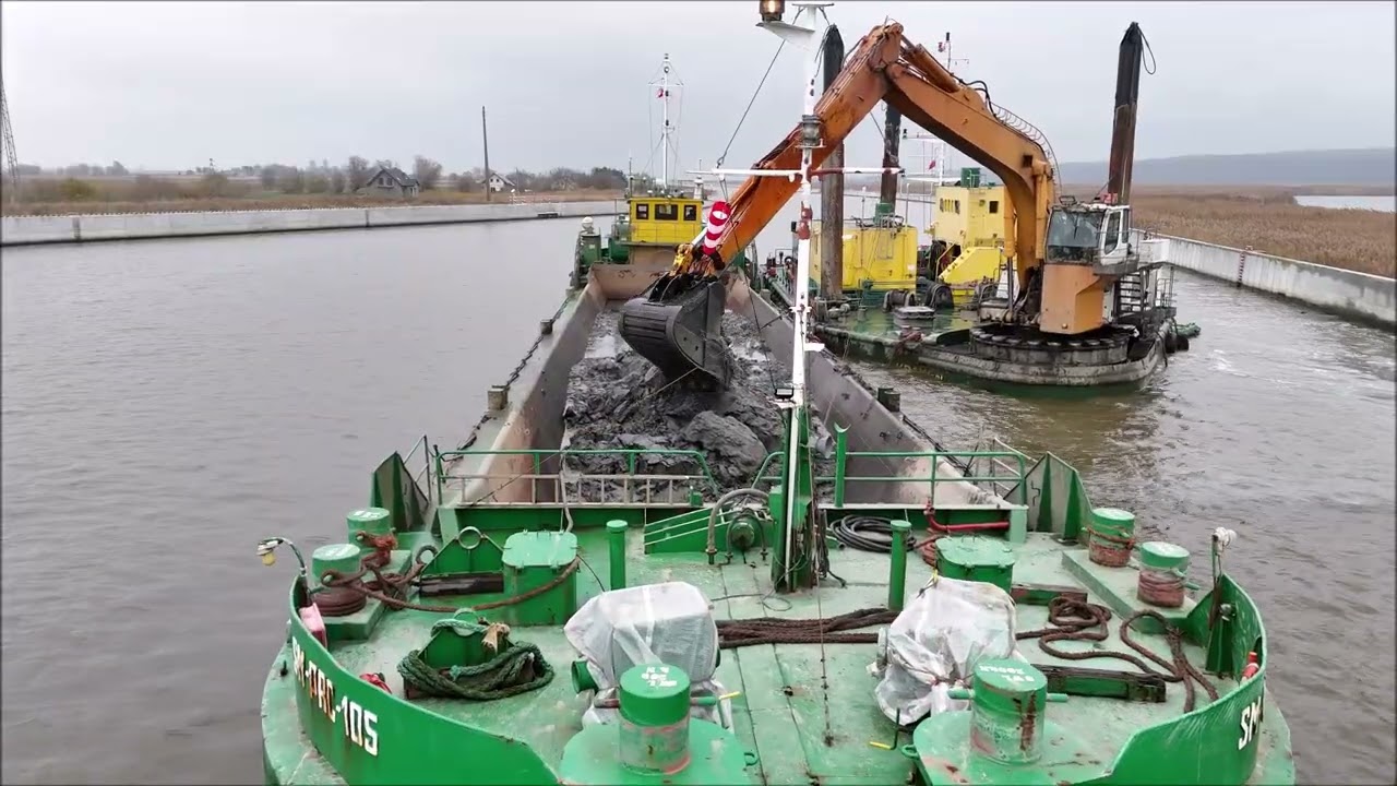 ETAP IV - Pogłębiarka Kraken o Mocy 720 Koni Mechanicznych na Pełnej Mocy Zobacz jak Pogłębia