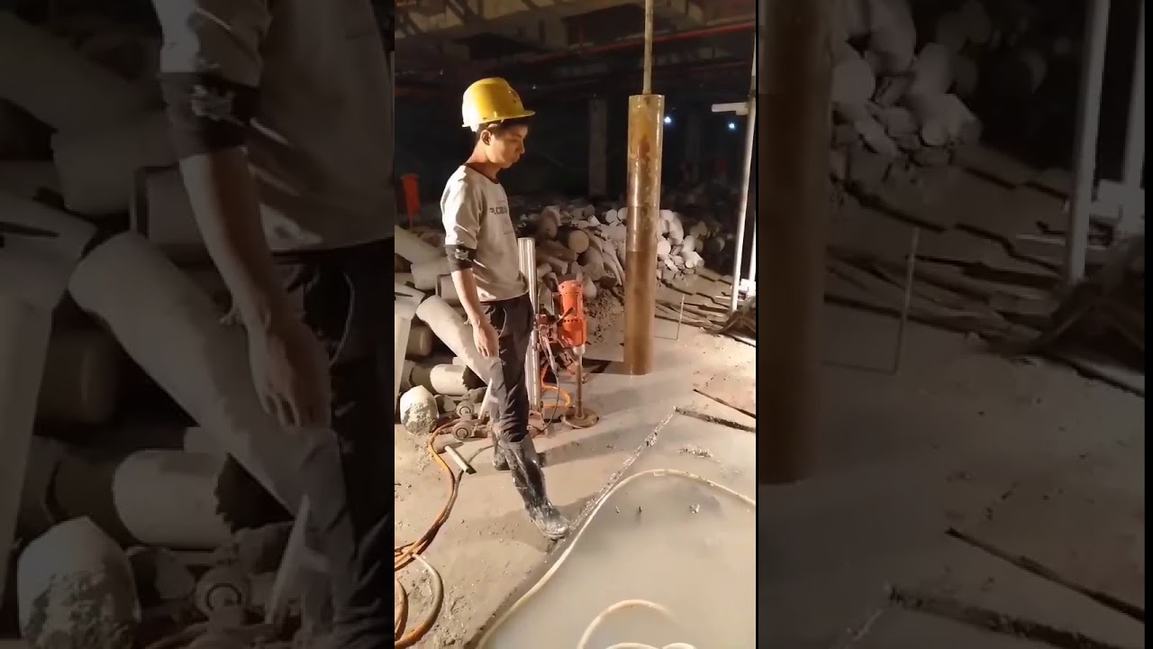 High quality portable electric power diamond coring cutting drill concrete core drilling ground hole