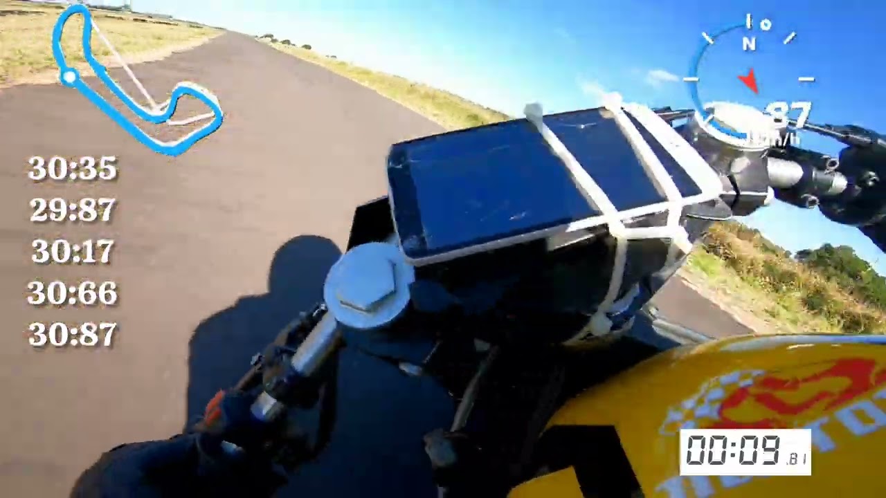 Ninja 400 on-board na pistinha