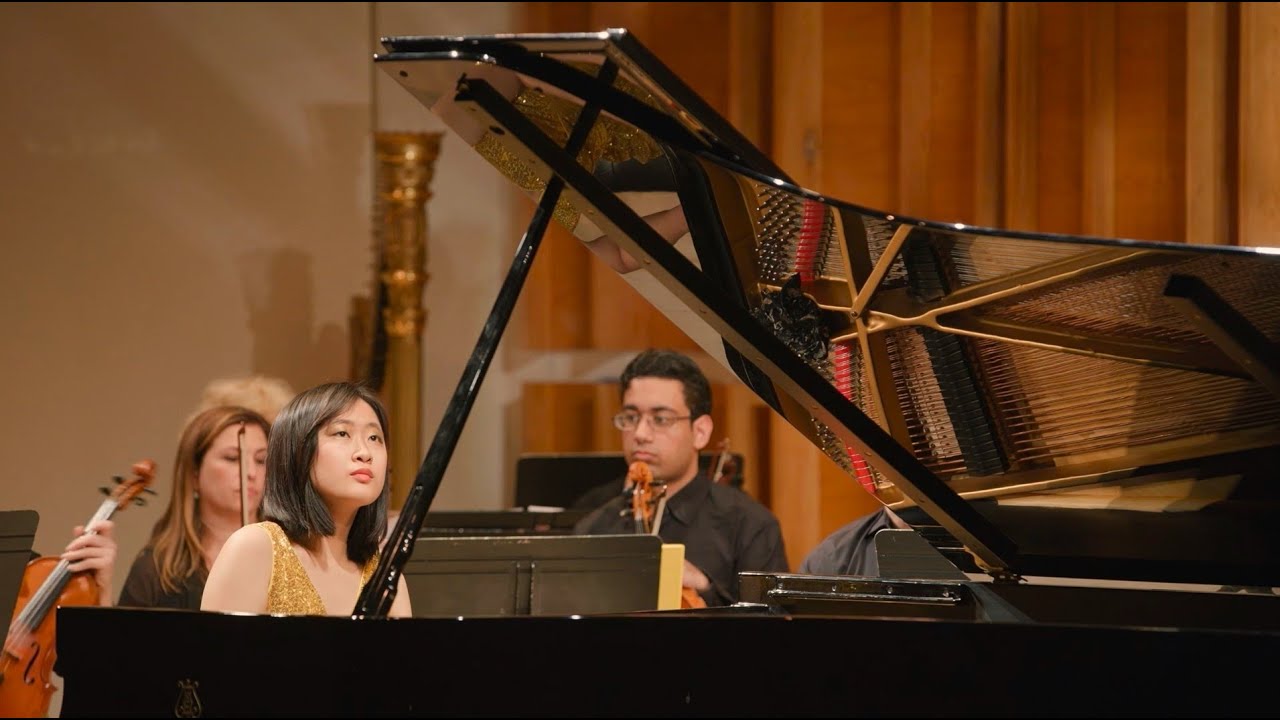 Philina Zhang  Rachmaninov Concerto #1, Park Avenue Chamber Symphony
