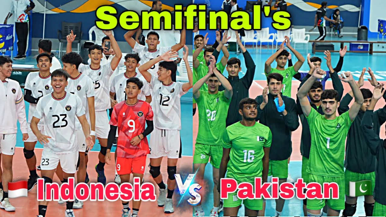 Semifinal’s 🇮🇩 Indonesia Vs Pakistan 🇵🇰 HD Live | Men’s Volleyball | Youth Asian Games 2025