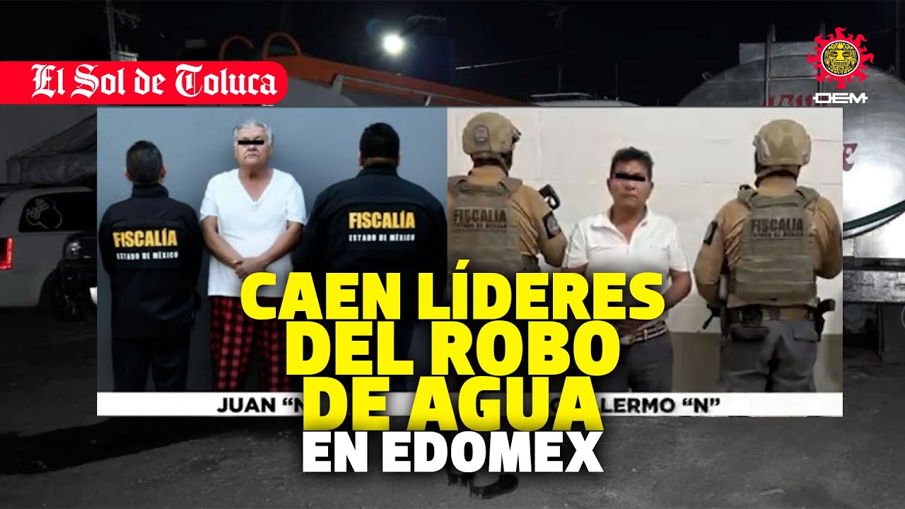 CAEN JUAN “N” Y GUILLERMO “N”: LÍDERES DE GRUPOS QUE CONTROLABAN EL AGUA ILEGAL #operativocaudal