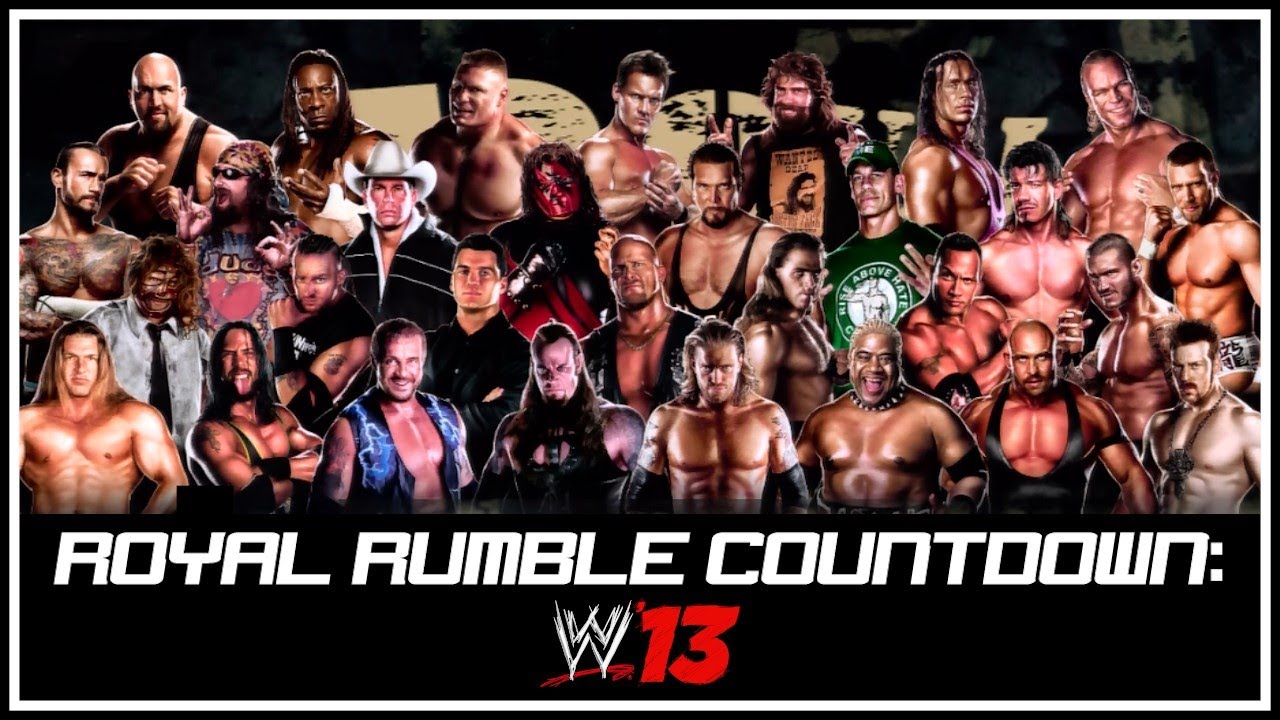 WWE 13 - 30 Man Royal Rumble Match