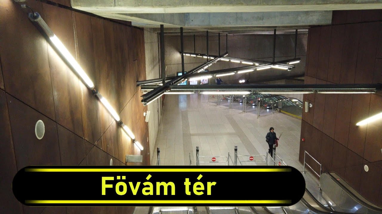 Metro Station Fővám tér - Budapest 🇭🇺 - Walkthrough 🚶