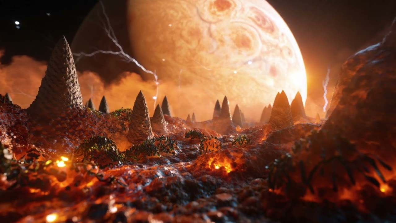 JUPITER STORM spacesynth music by Tony Bure