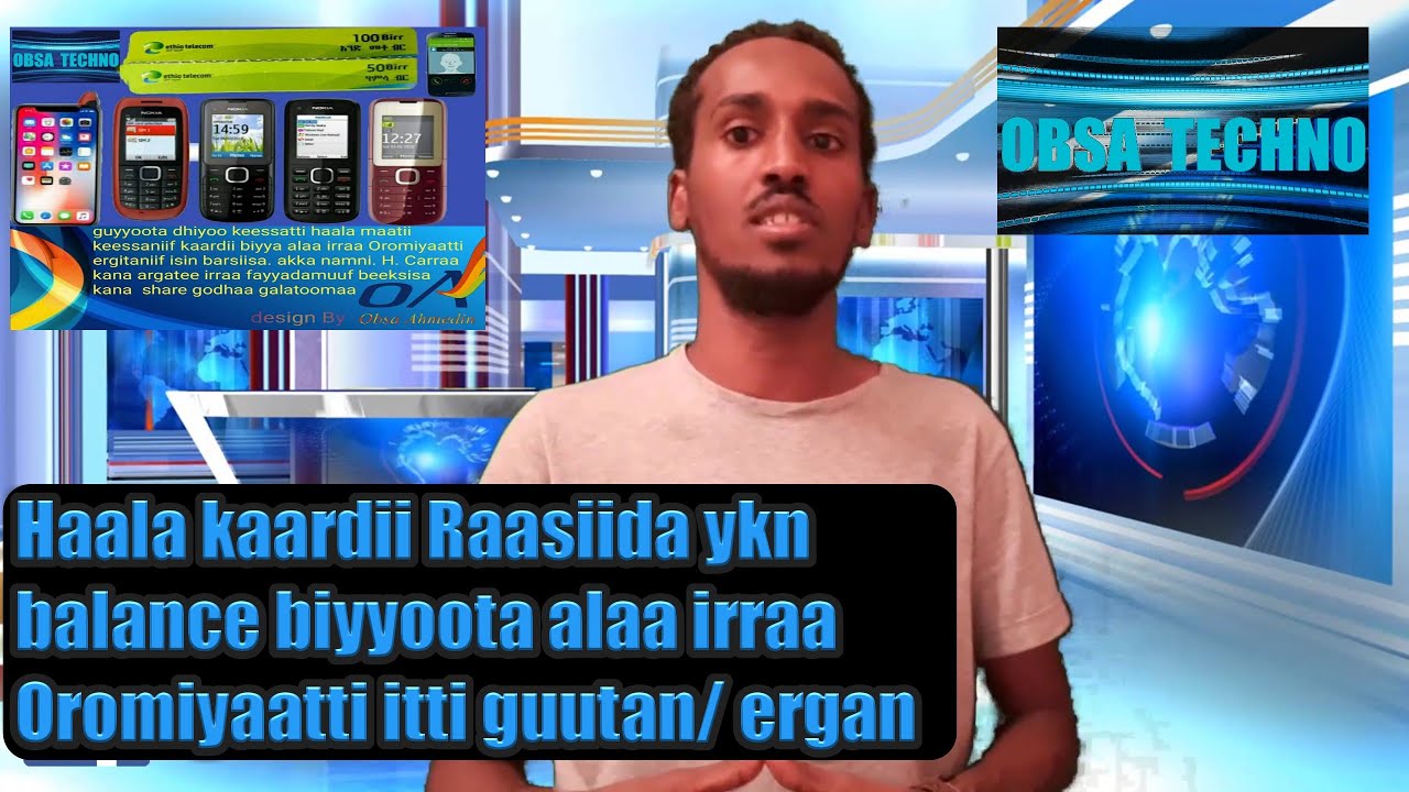 haala herreega/Rasiida ykn balance biyyoota alaa irraa Oromiyaati guutaniif. how to transfer balance