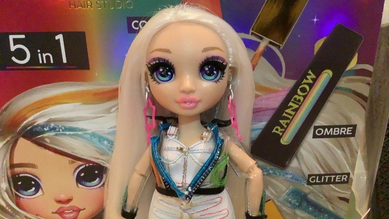 RAINBOW HIGH AMAYA RAINE SERIES ONE DOLL REVIEW | doll unboxing and restyling
