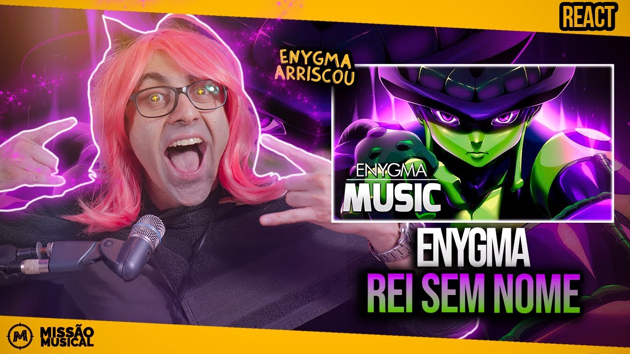 REACT de Rei Sem Nome | Meruem (Hunter X Hunter) | Enygma
